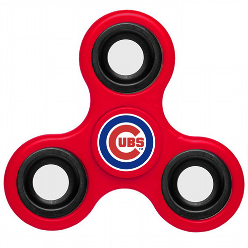 MLB Chicago Cubs 3 Way Fidget Spinner A44 - Red